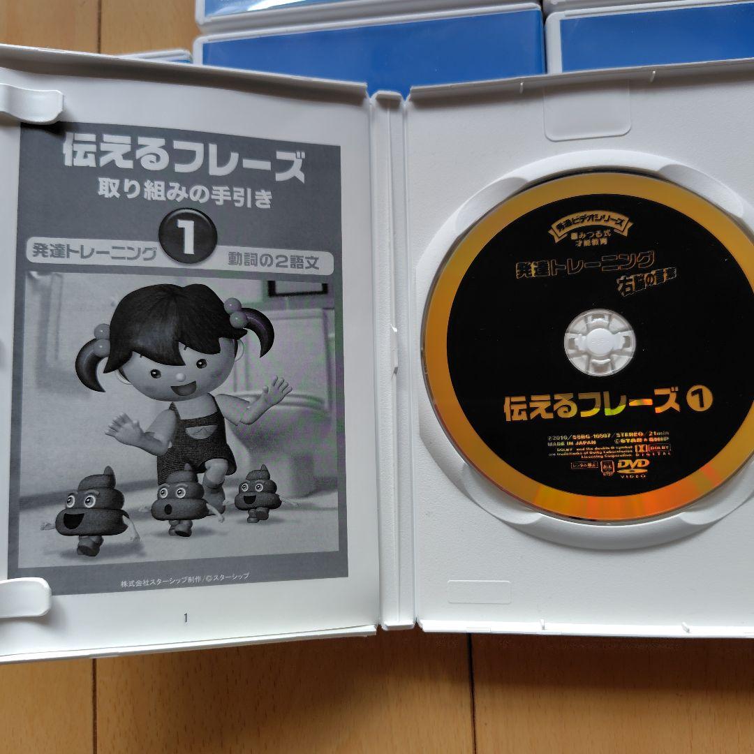 星みつる式 新 家庭療育 DVD スターシップ 発達トレーニング 右脳の言葉