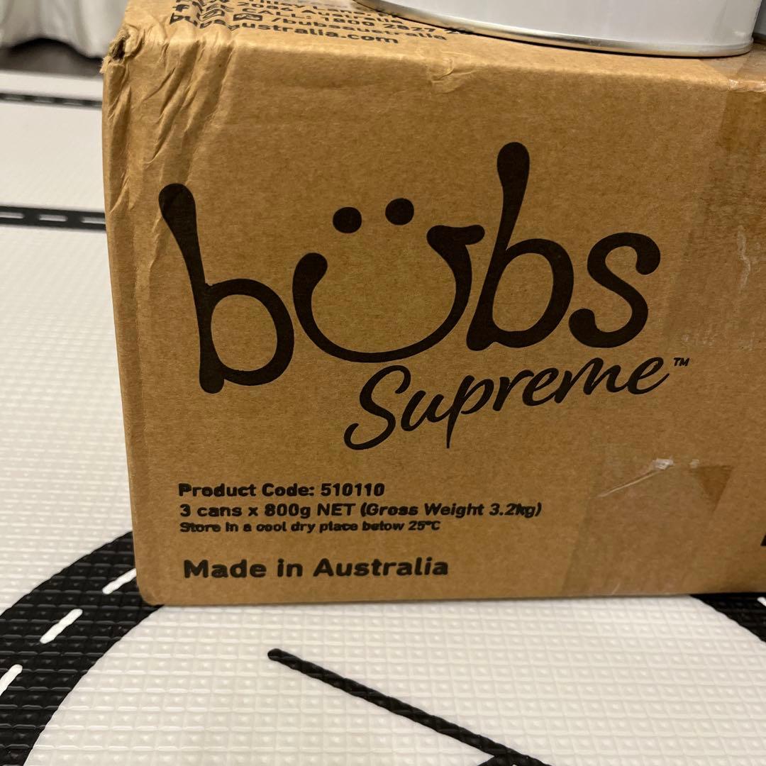 ヒロユキンマン様】bubs Supreme 12〜36ヶ月幼児用粉ミルク