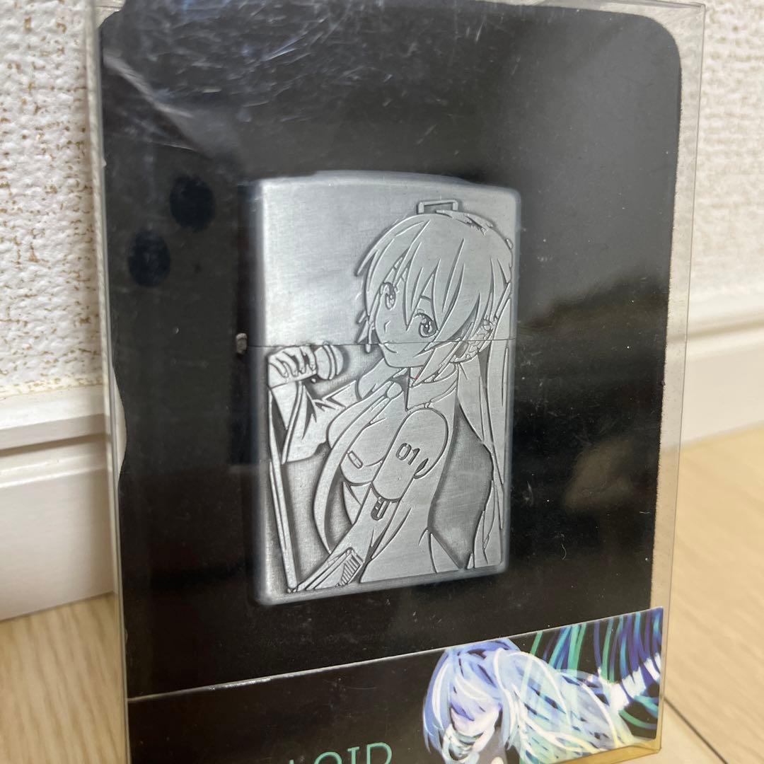 初音ミク巡音ルカVOCALOIDオイルライターZippo風 - メルカリ