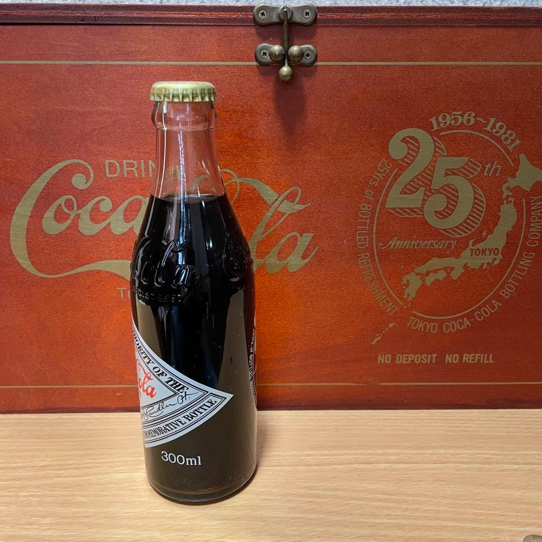 コカコーラ25th Anniversary 木製ボックスセット1956-1981 - メルカリ