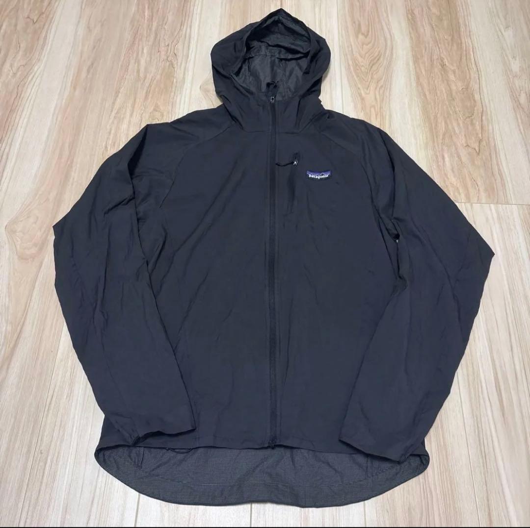 Patagonia ブラック フード付きナイロンジャケット patagonia（パタゴニア） ナイロンジャケット 「Patagonia/パタゴニア