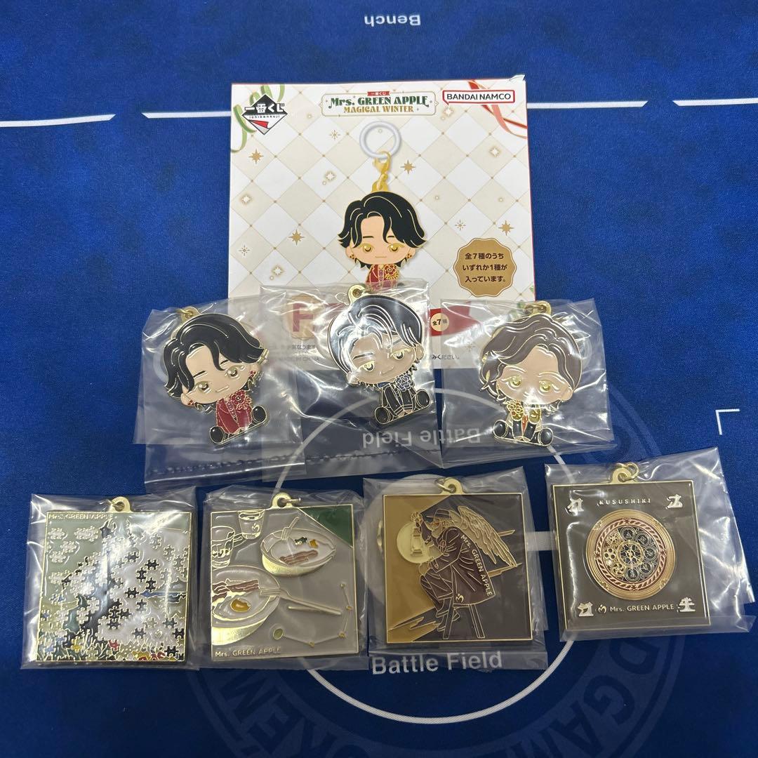 Mrs. GREEN APPLE ミセス 一番くじ F賞 コンプリート - メルカリ