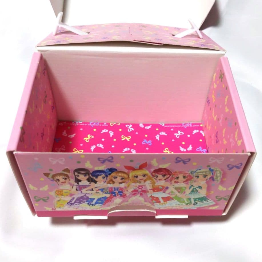 アイカツ 一番くじ B賞 エンジェリーシュガー 収納ボックス BOX いちご