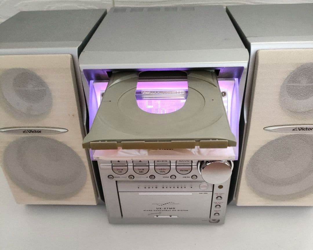 ビクター ミニコンポ CA-UXZ7MD-S - メルカリ