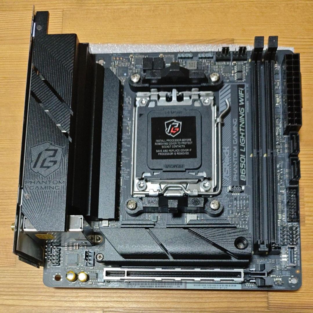 ASRock B650I Lightning WiFi 動作品 ASRock | B650I Lightning WiFi