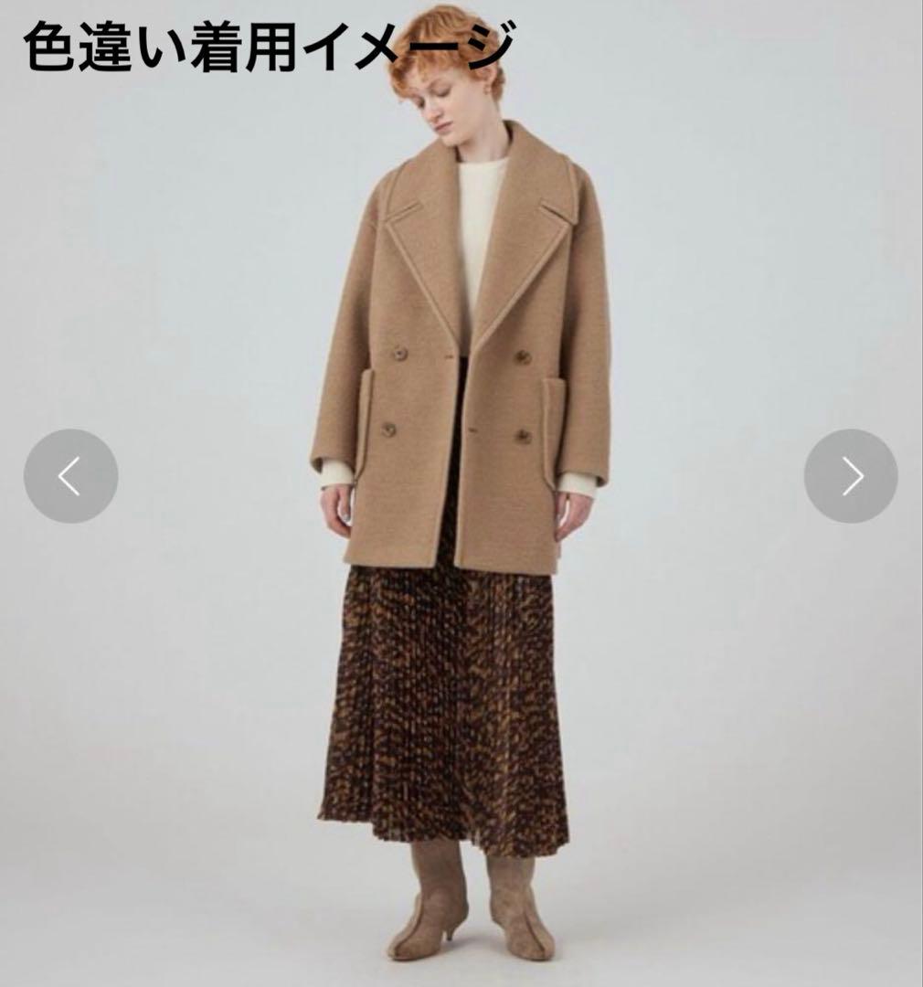 極美品✨】マカフィー ブークレーボンディング ダブルブレストコート