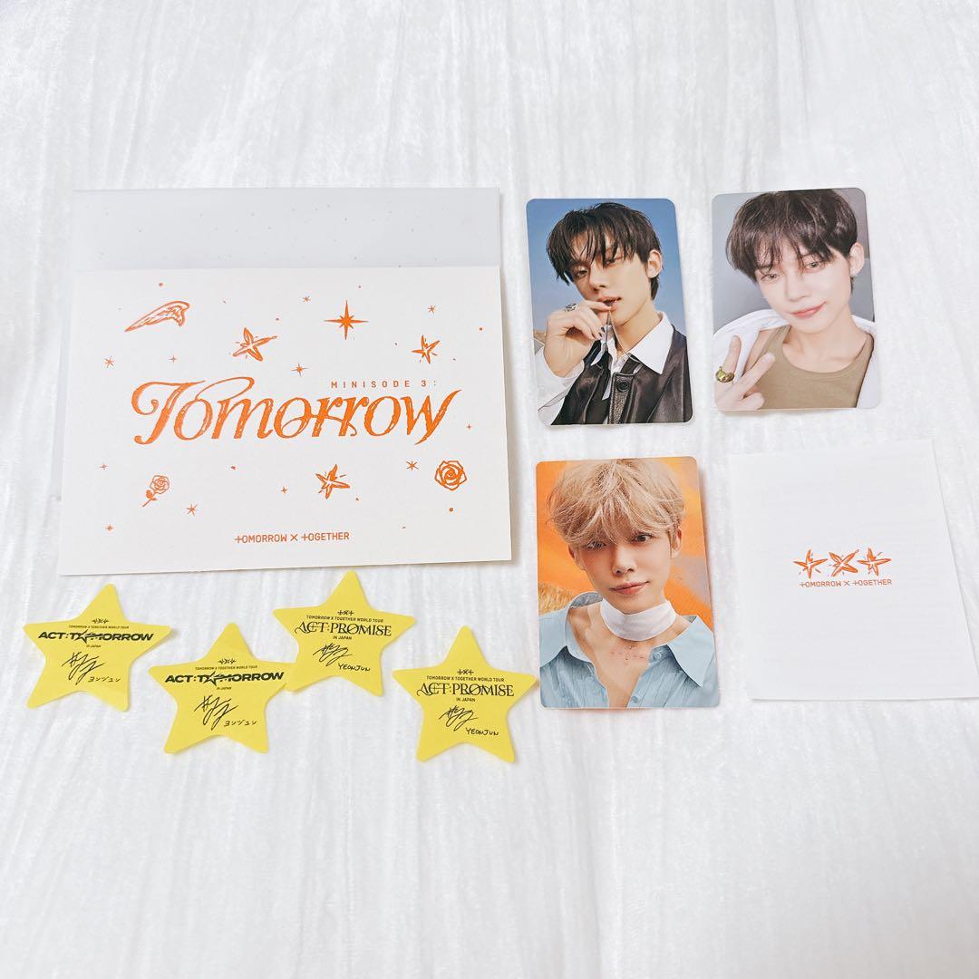 TXT ヨンジュン トレカ TOMORROW 落下物 - メルカリ