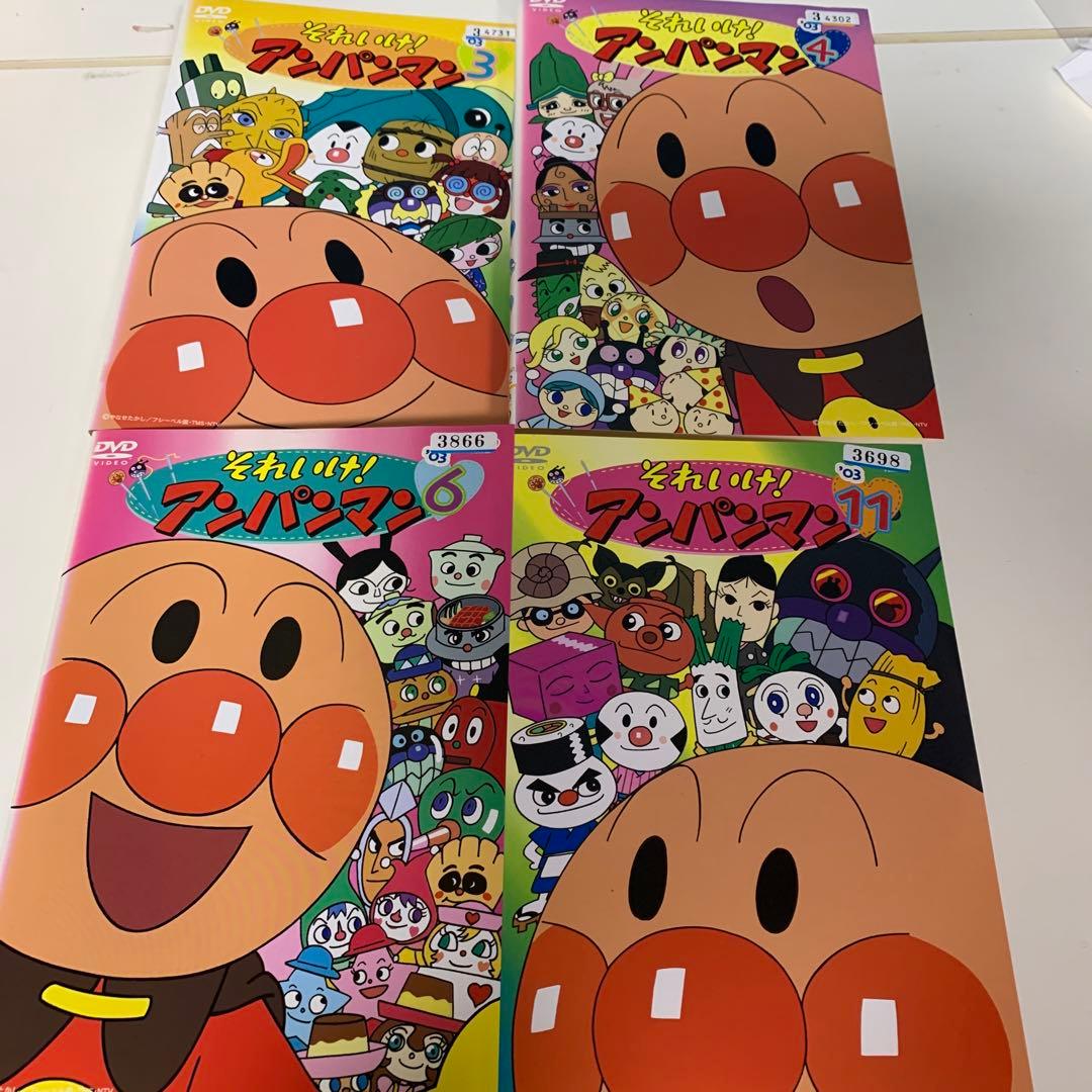 それいけ!アンパンマン '03 DVD 4枚セット - メルカリ