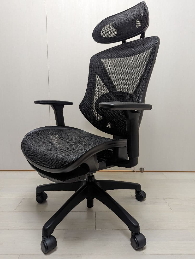 ニトリ フォリストBK オフィス ワークチェア フットレスト 6620651