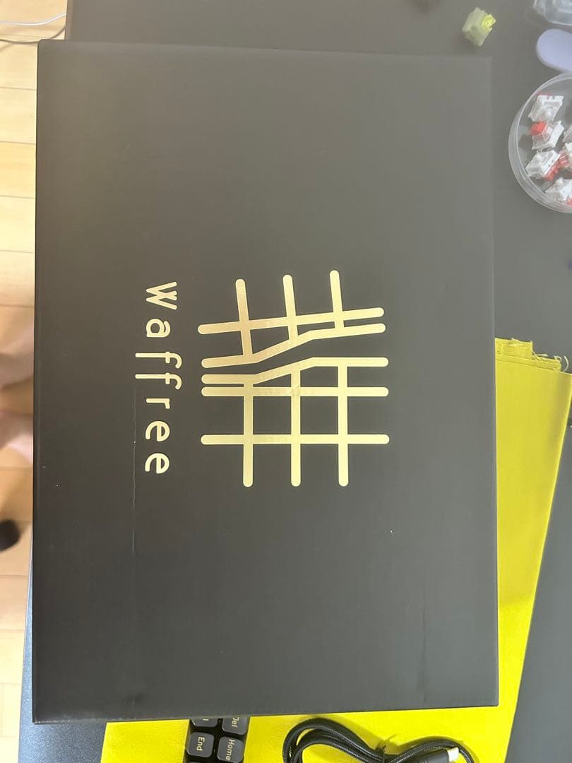 waffree 無線 完全分割 キーボード 日本語配列 テンキーレス 80