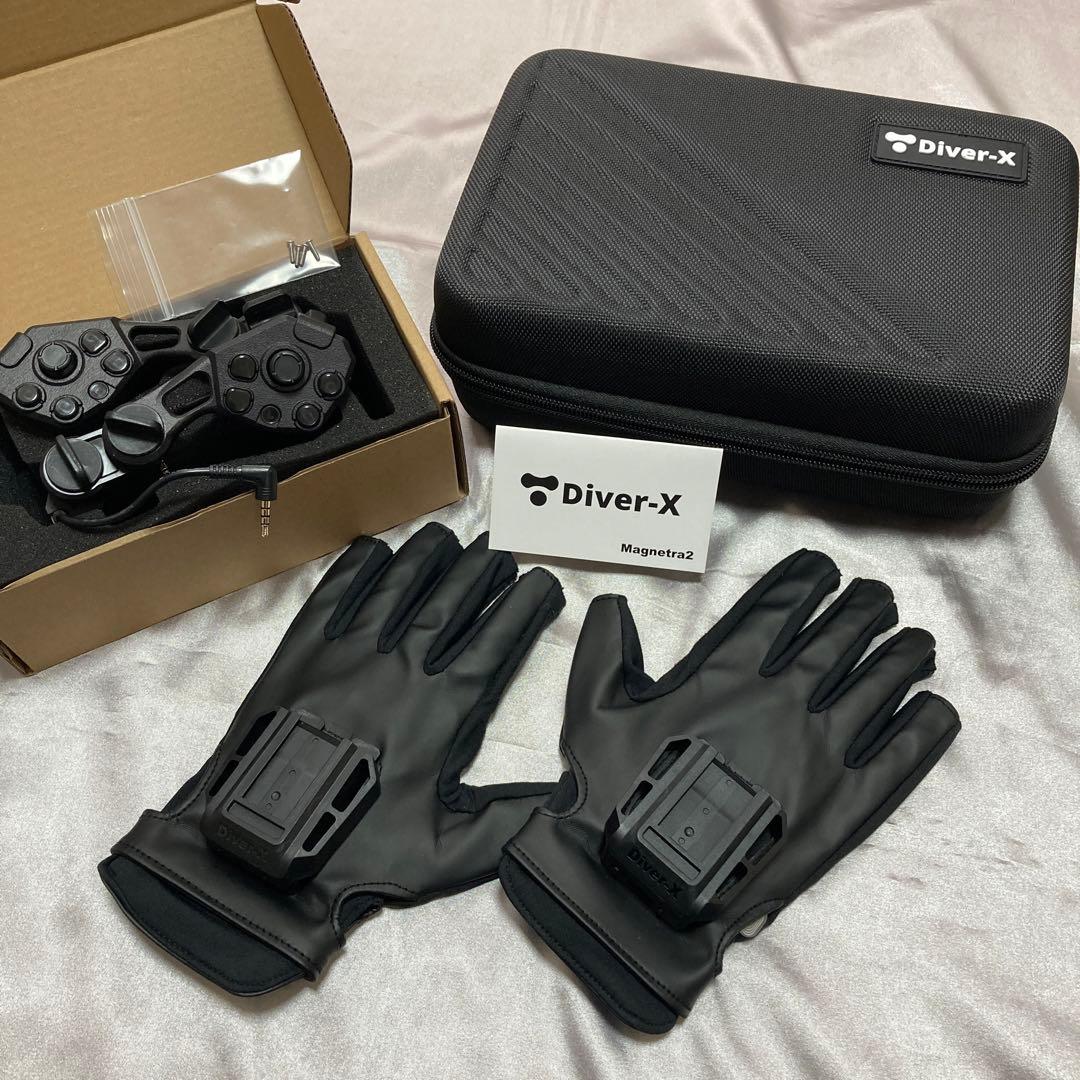 ContactGlove2 + Magnetra2 M/ブラック Diver-X ContactGlove2 + Magnetra2 – Diver-X Store