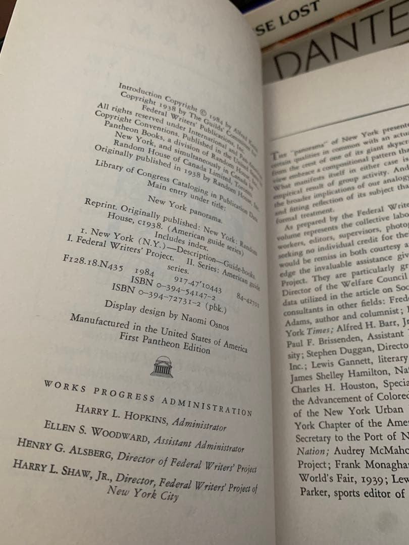 希少　New York Panorama by Alfred Kazin