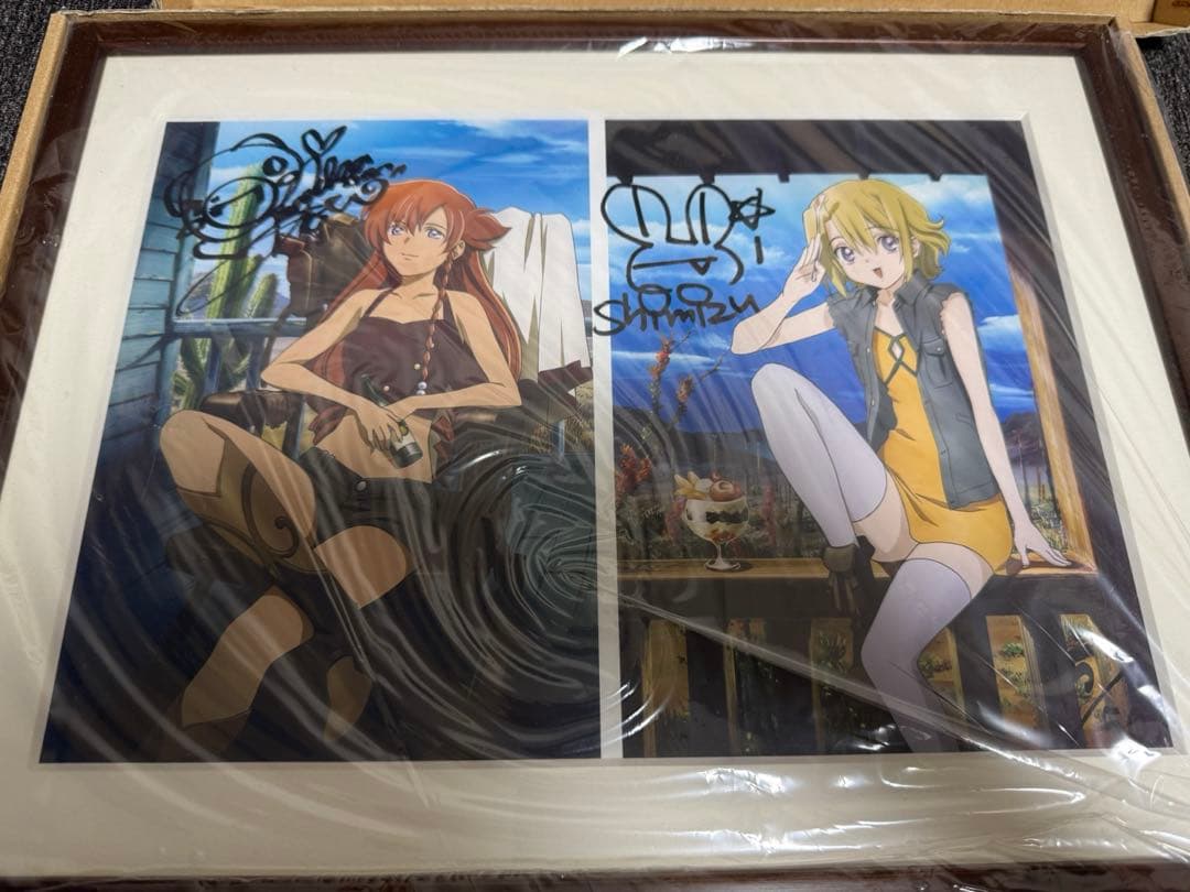 エル・カザド 直筆サイン入り額装複製原画(エリス/ナディ) エル・カザド 直筆サイン入り額装複製原画(エリス/ナディ) GOODS