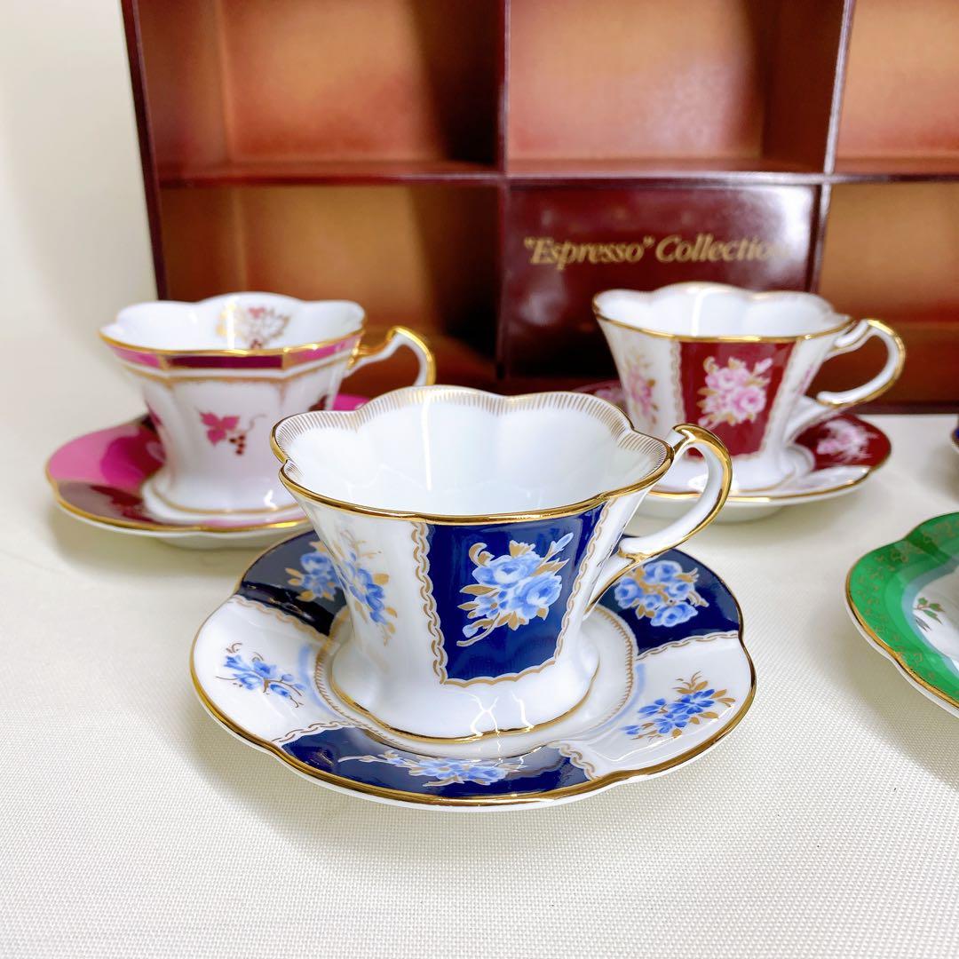 未使用品 HOYA エスプレッソ コレクション カップ&ソーサーセット