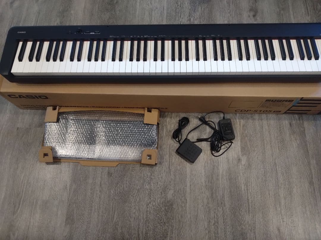 CASIO CDP-S105 電子ピアノ 本体 - メルカリ