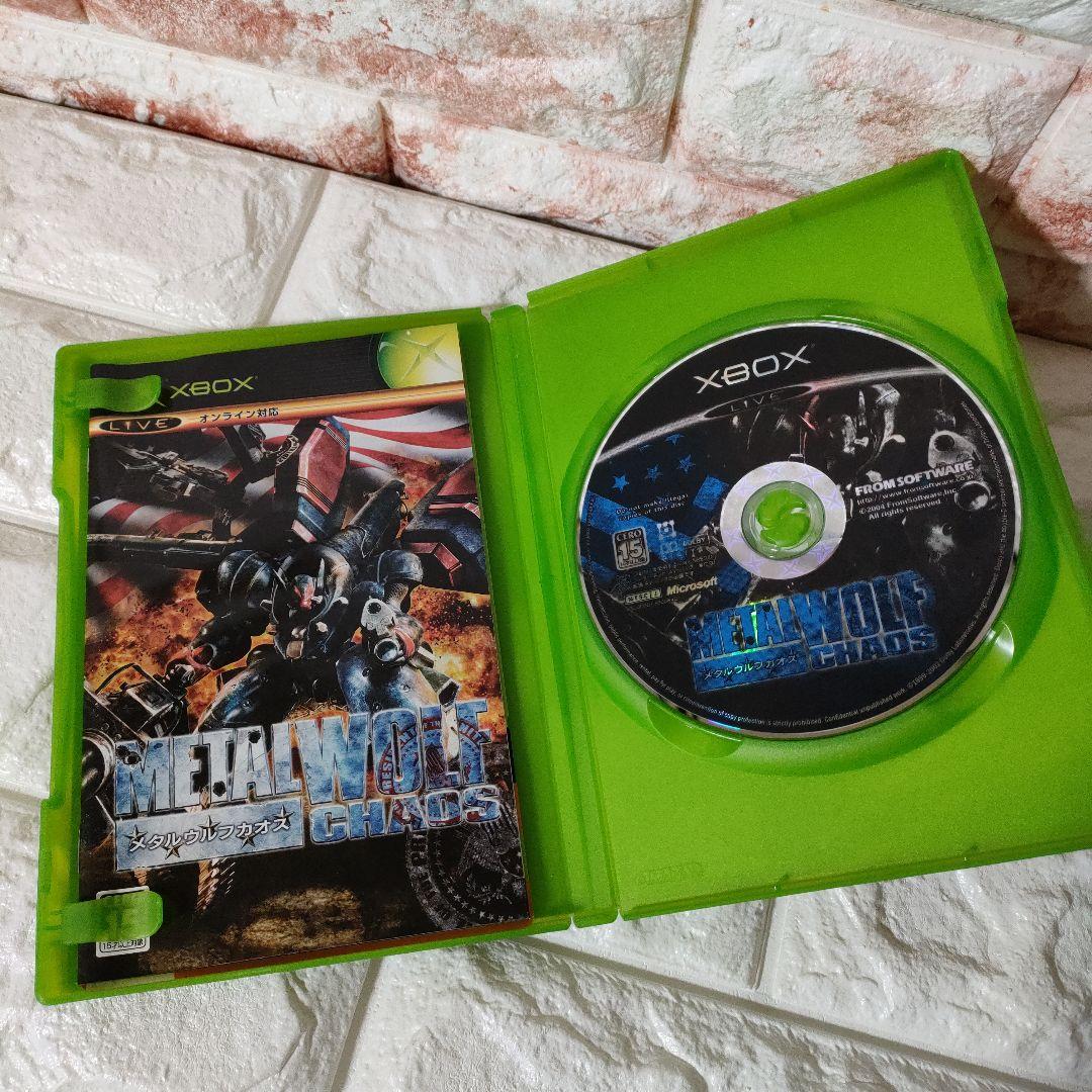 《XBOX》★『メタルウルフカオス』※中古品！超レア！