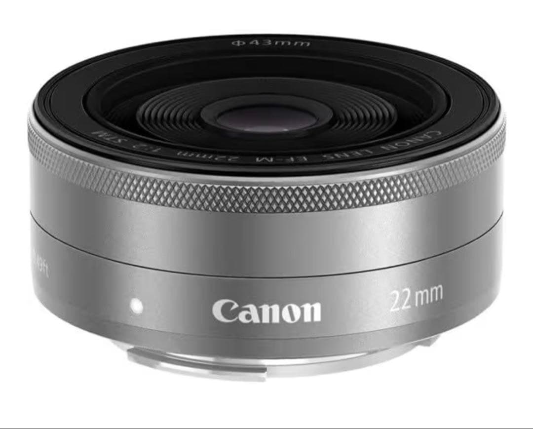 Canon 単焦点広角レンズEF -M22mm F-2 STM シルバー