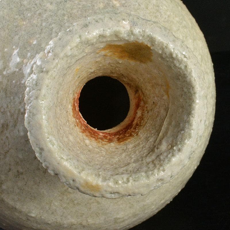 信楽焼 星野亨斉造 窯変壺 共布共箱 N 6743C - メルカリ