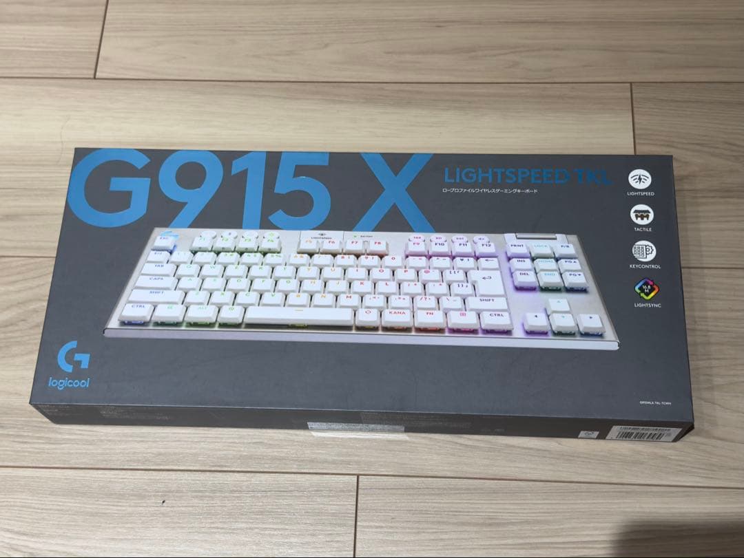 Logicool ロジクール G915 X TKLタクタイル ホワイト Logicool G915 X LIGHTSPEED TKL レビュー：前モデルから着実に進化を