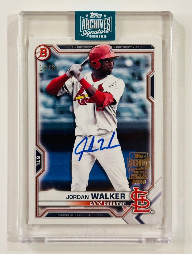 直筆サイン シリアル Topps JORDAN WALKER AUTO 直筆サイン シリアル Topps JORDAN WALKER AUTO 直筆サイン シリアル