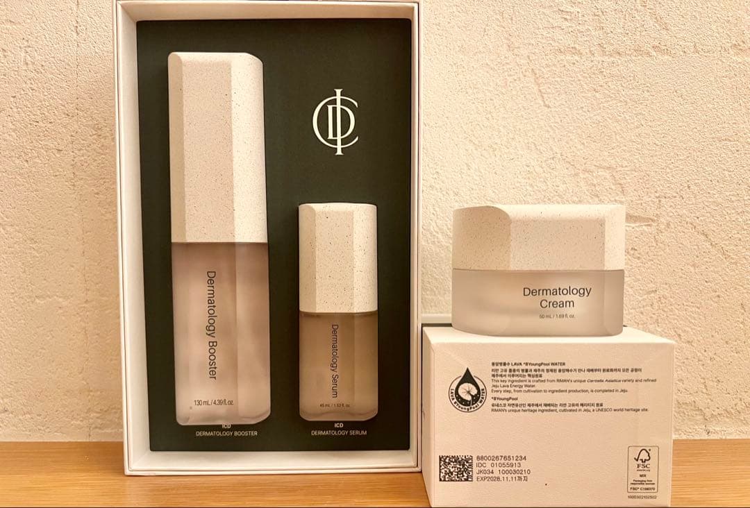 正規品】ICD化粧品,インセルダムブースター、セラム、クリーム3点