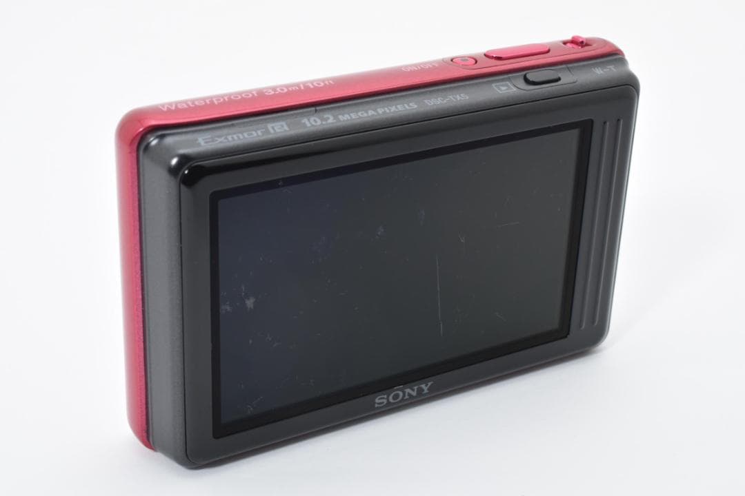《 美品 》 ソニー　SONY Cyber-shot DSC-TX5 レッド