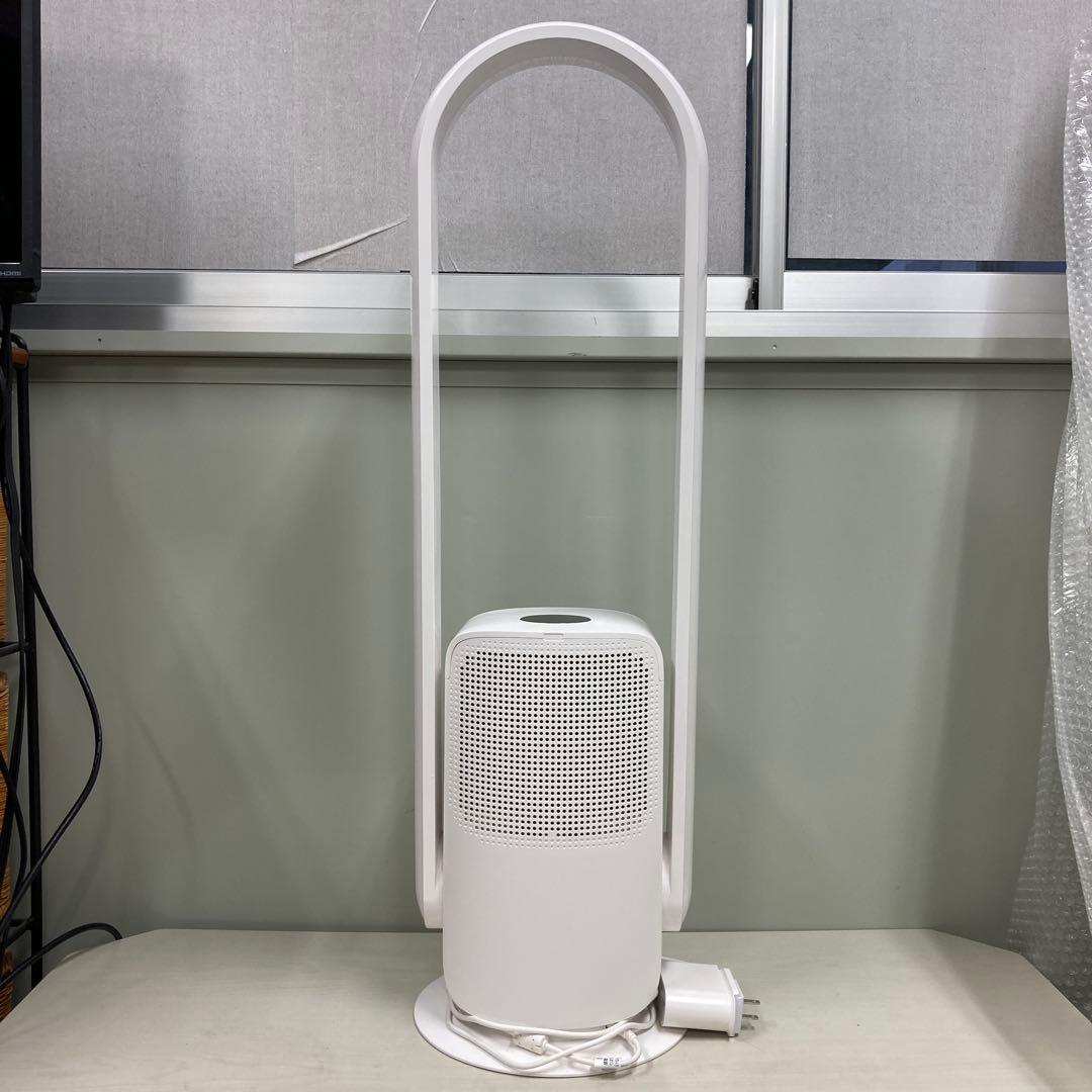 空気清浄機付ブレードレスファン PB-F12W-JP『2022年製』 空気清浄機付