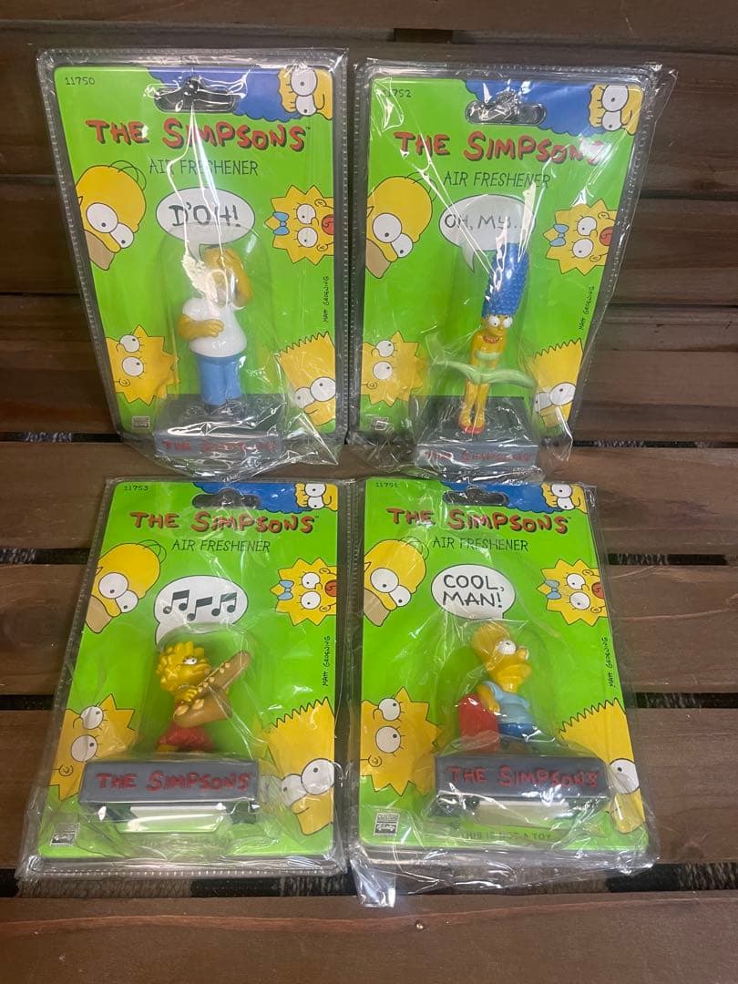 シンプソンズ エアフレッシュナー 4体セット12→10