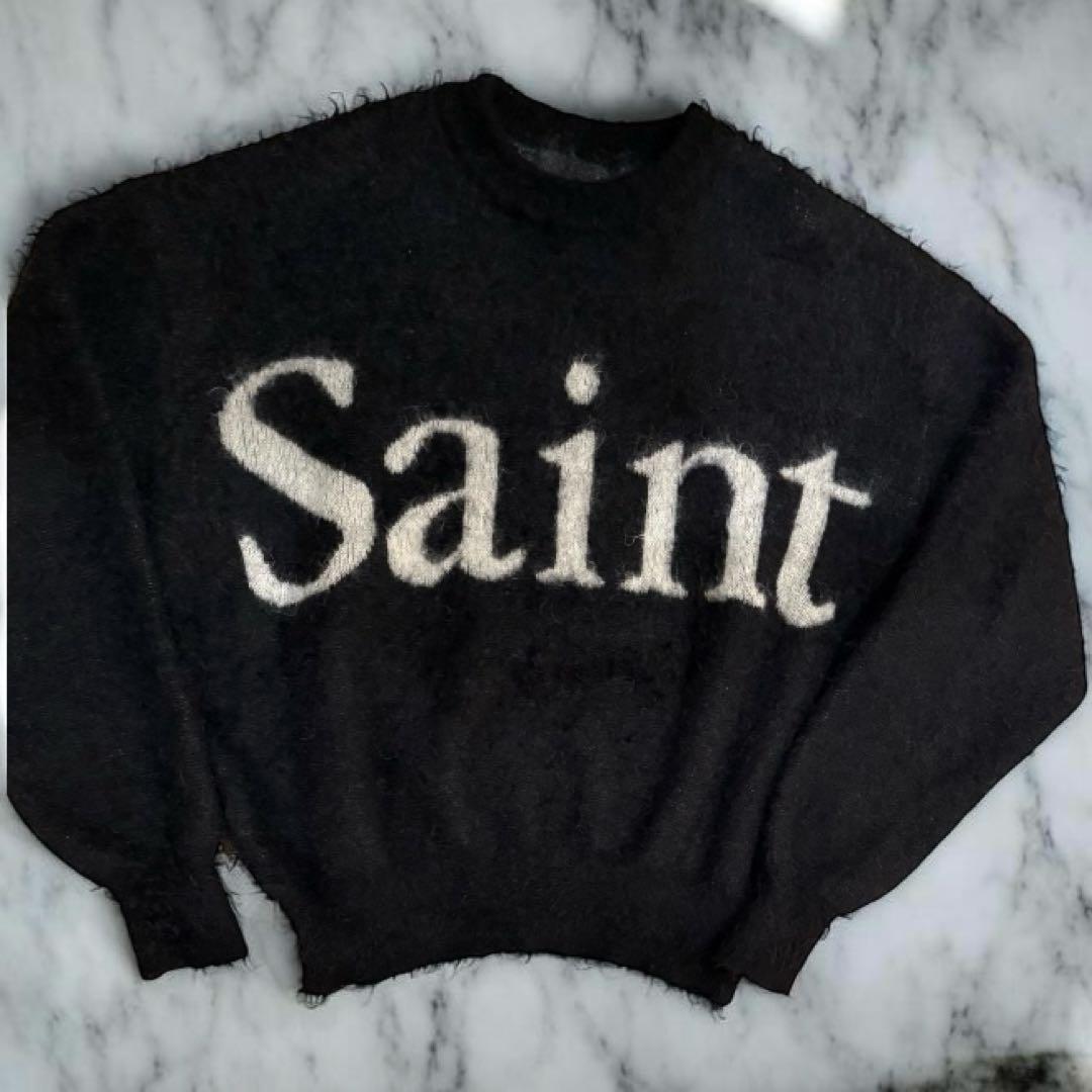 今月限定販売 美品 セントマイケル SAINT Mxxxxxx ニット Mサイズ
