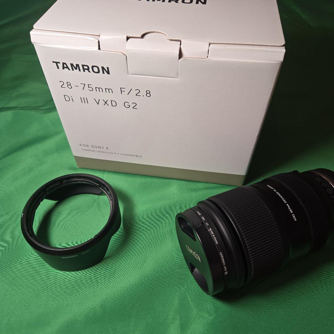レンズ(ズーム) TAMRON 28-75mm F/2.8 Di III VXD G2 SONYE Amazon.co.jp: 28-75mm F/2.8 Di III VXD G2 A063S ソニーEマウント用