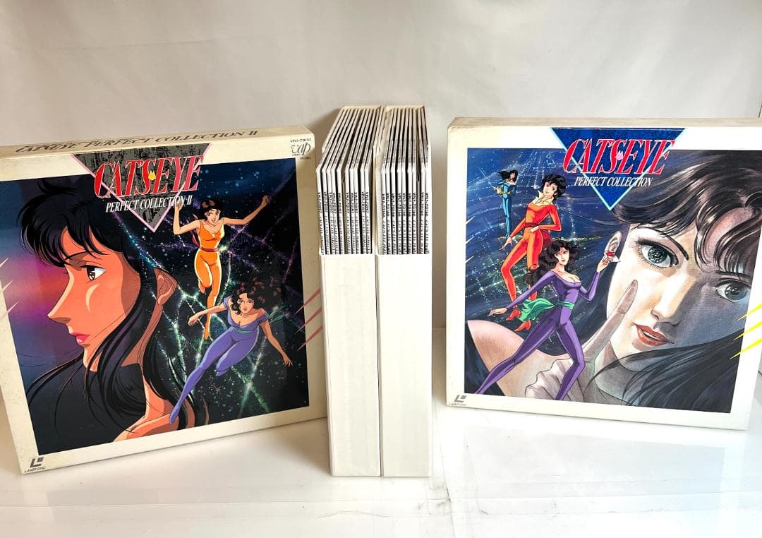 レーザーディスク　キャッツ・アイ　パーフェクトコレクション I＆II 　19枚 キャッツアイ パーフェクトコレクション ディスク未開封 レーザー