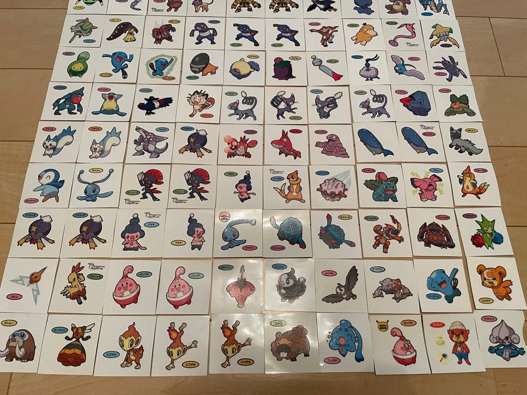 ポケモンパン デコキャラシール まとめ売り！初代 初期 希少 - メルカリ
