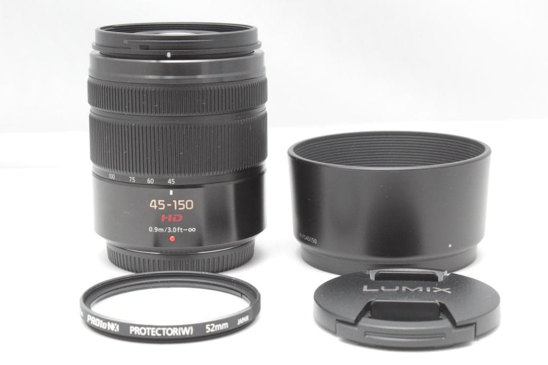 Panasonic LUMIX 45-150mm 望遠ズームレンズ Panasonic LUMIX G Series 45-150mm F4.0-5.6 VARIO Lens - H-FS45150AK