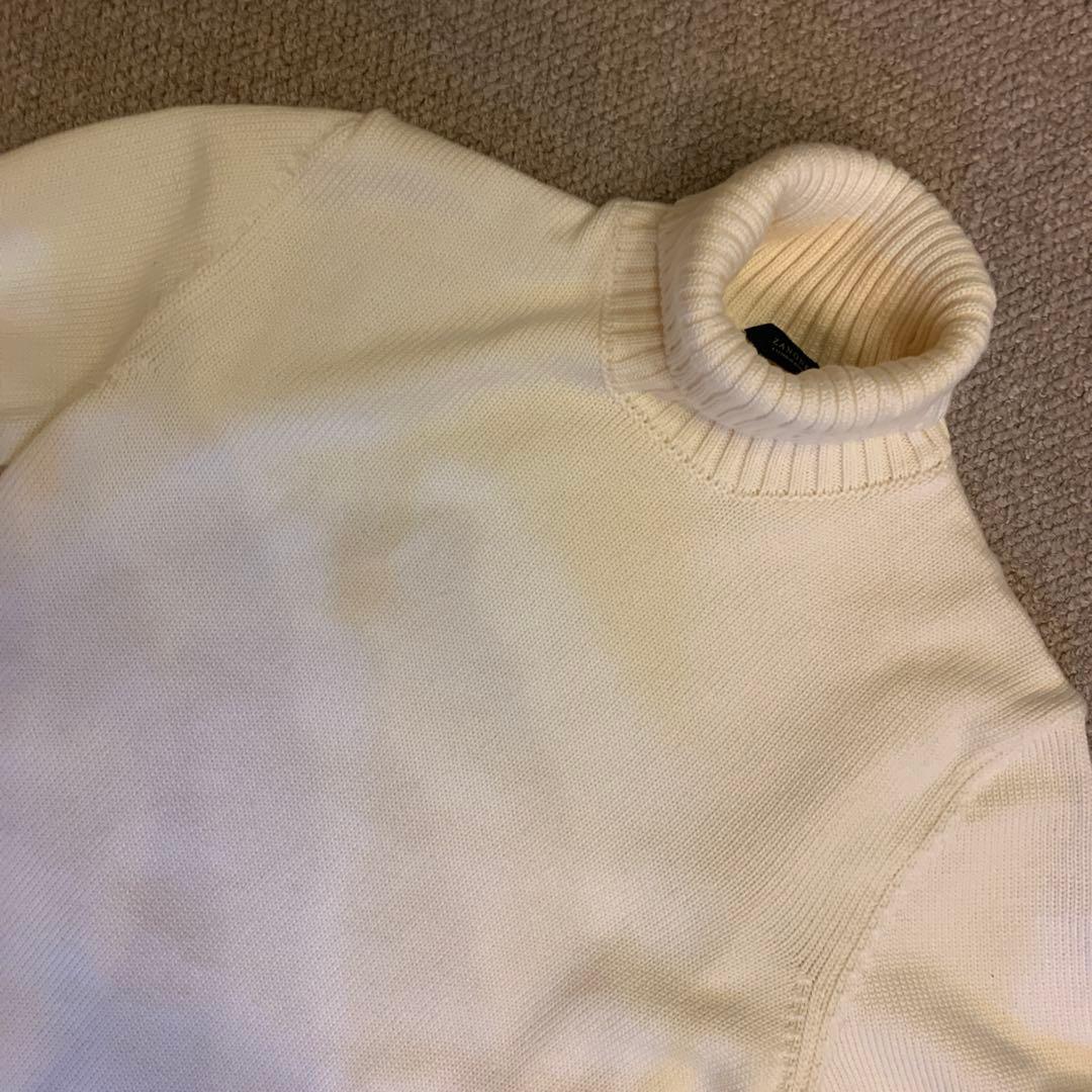 試着のみ　zanone タートルネックニット　ミドルゲージ　50 ザノーネ / ZANONE / タートルネック ニット / ウール ミドルゲージ 5G