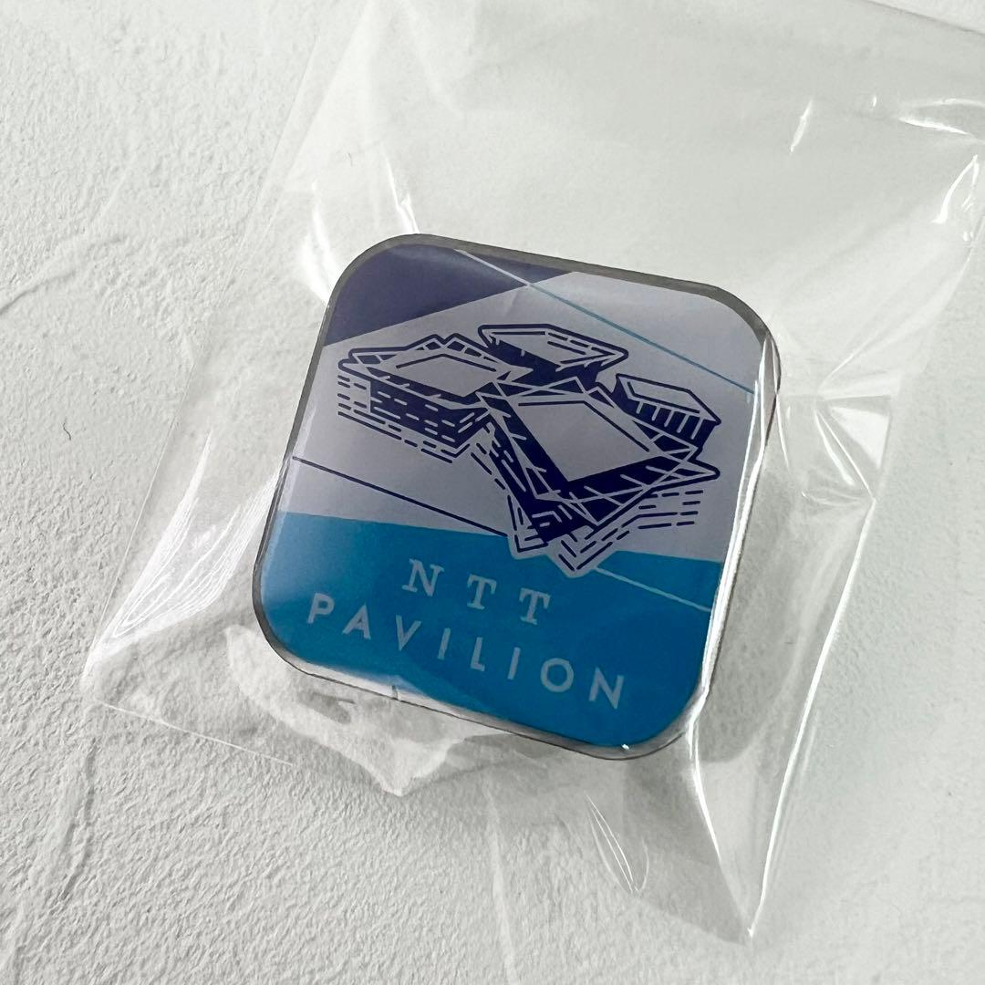 非売品】大阪万博 NTT PAVILION スタッフ用 ピンバッジ パビリオン