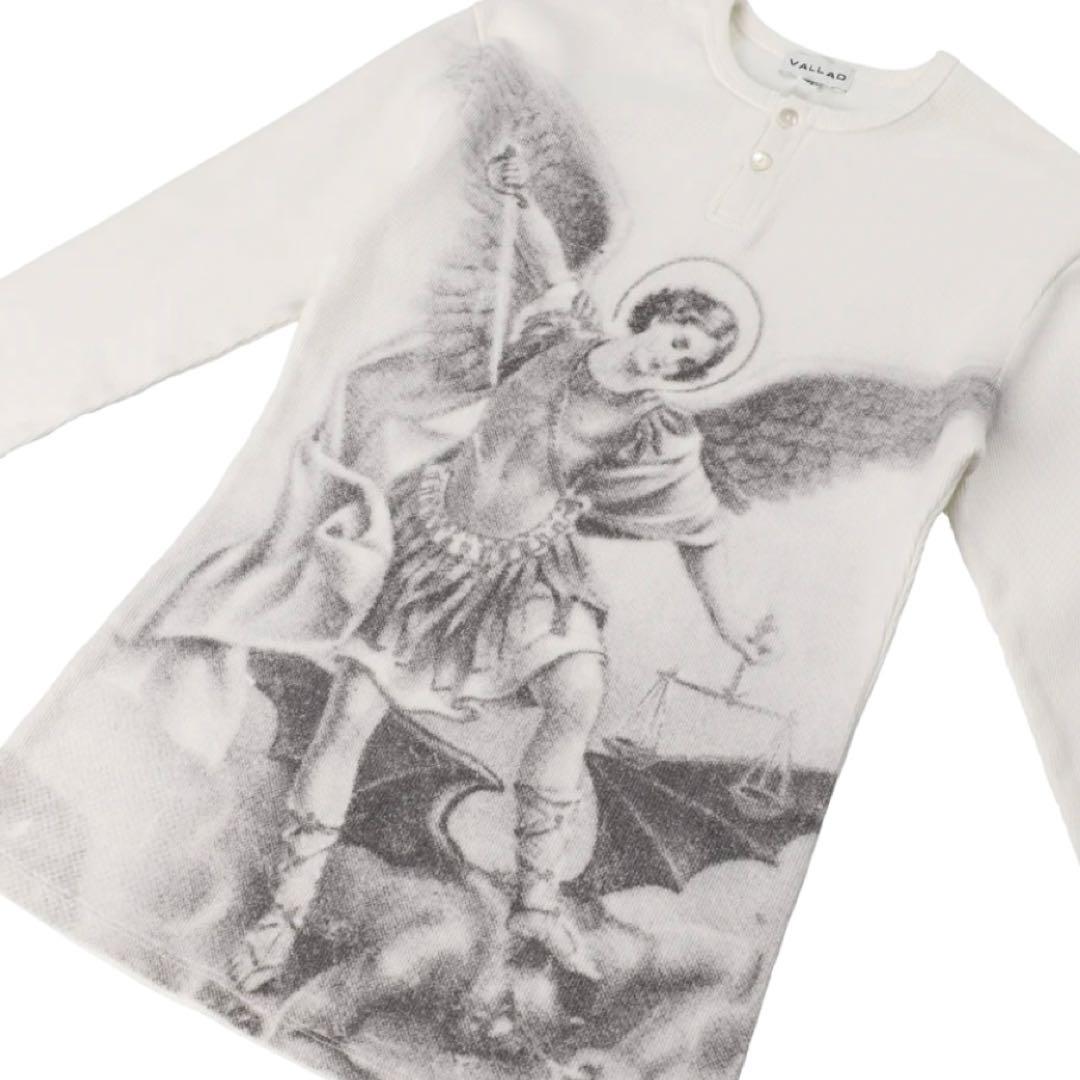 VALLAD V.HENRY NECK L/S ホワイト iO着用 サーマル - メルカリ
