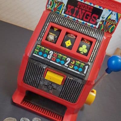 値下げ☆昭和レトロ玩具エポック社スロットマシン【ジャンク品