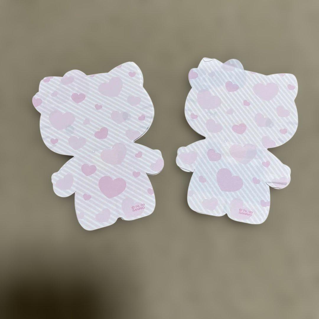 ハローキティ ダイカットメモ - メルカリ