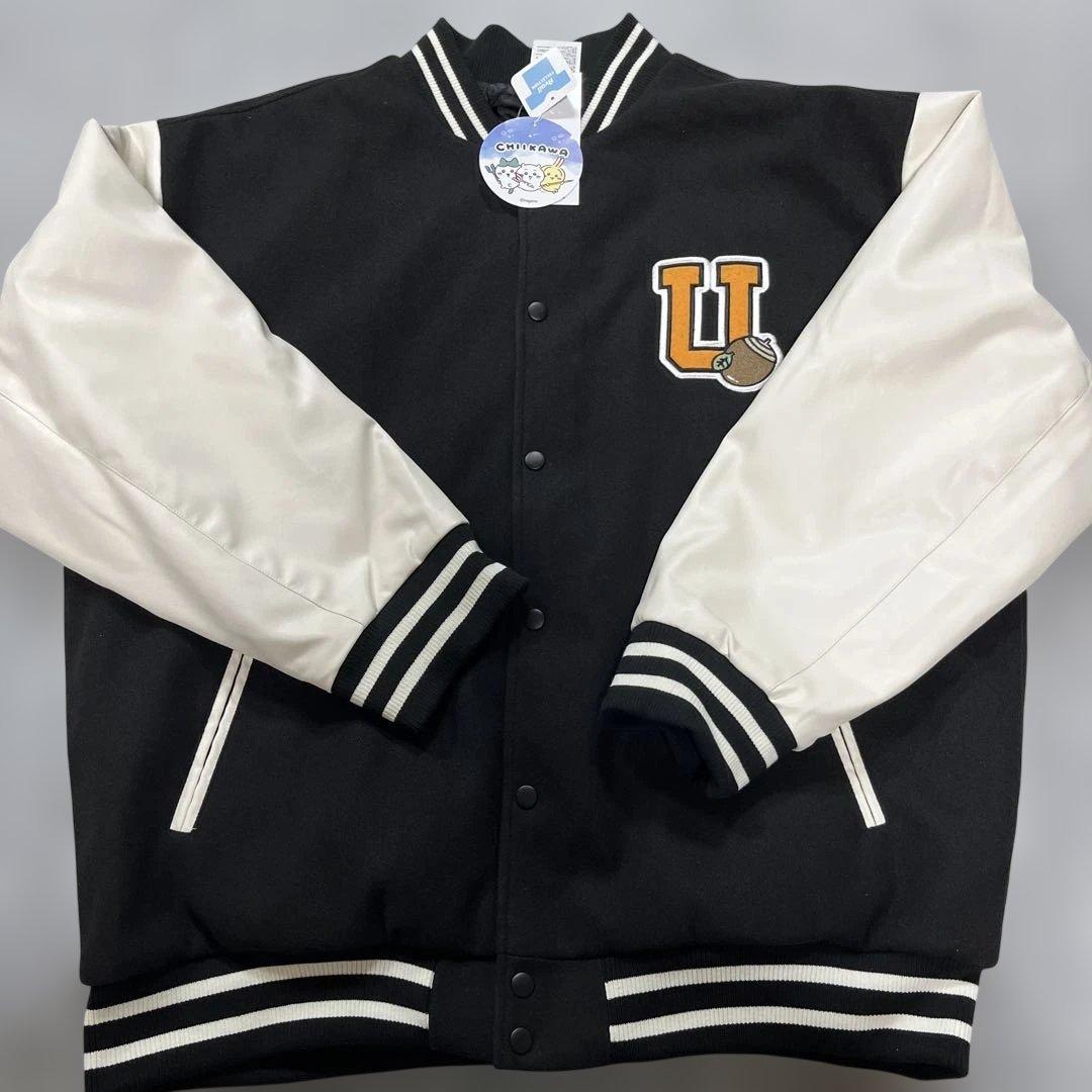 ちいかわ うさぎ 4L メンズ スタジャン サガラ刺繍 アベイル - メルカリ