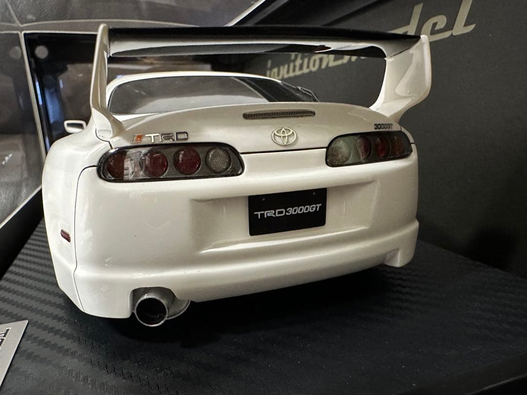 1/18 イグニッションモデル TRD 3000GT JZA80 スープラ 白 - メルカリ