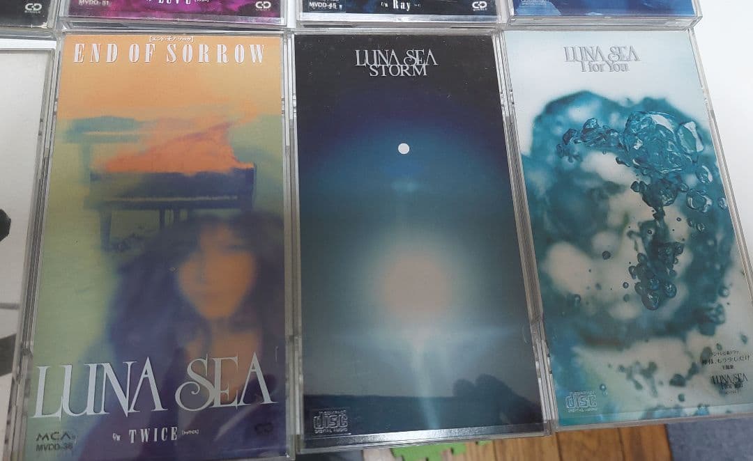 LUNA SEA 関連 CD(アルバム8種、シングル21種) セット