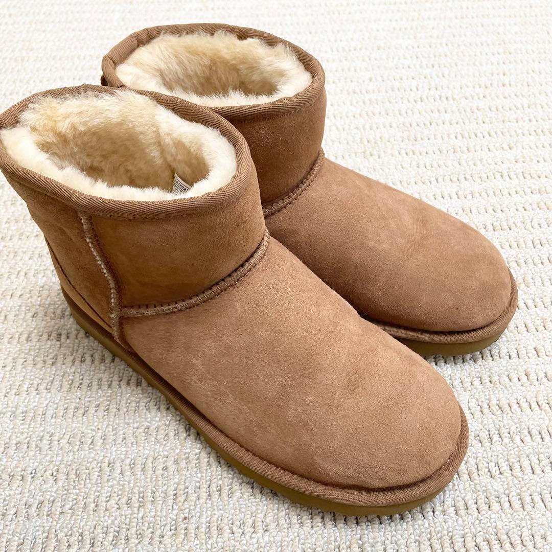綺麗】UGG Classic Mini II チェスナット ムートンブーツ
