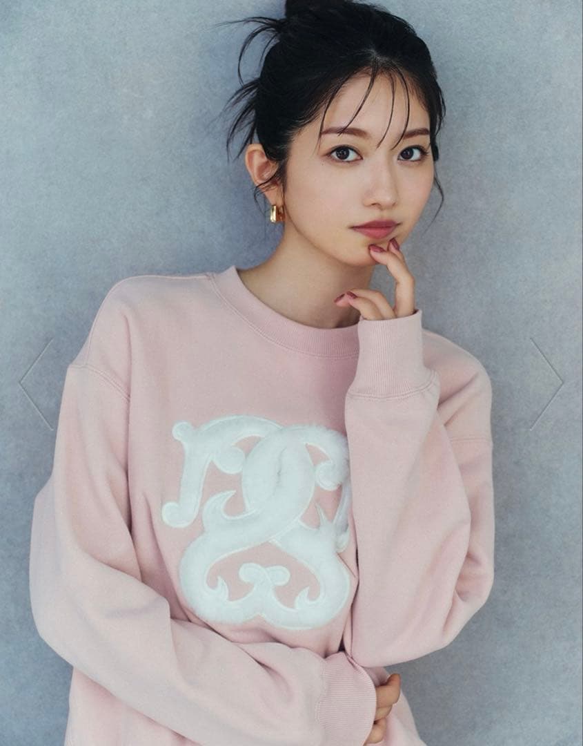 スナイデル 【WEB限定/ボアコレクション】ロゴモチーフスウェット LPNK SNIDEL｜【WEB限定/ボアコレクション】ロゴモチーフスウェット