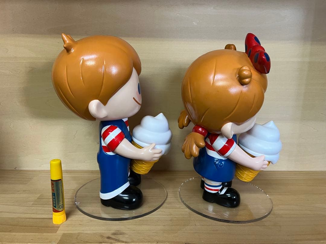 日世アイスクリームフィギュアセット ニックン＆セイちゃんフィギュア