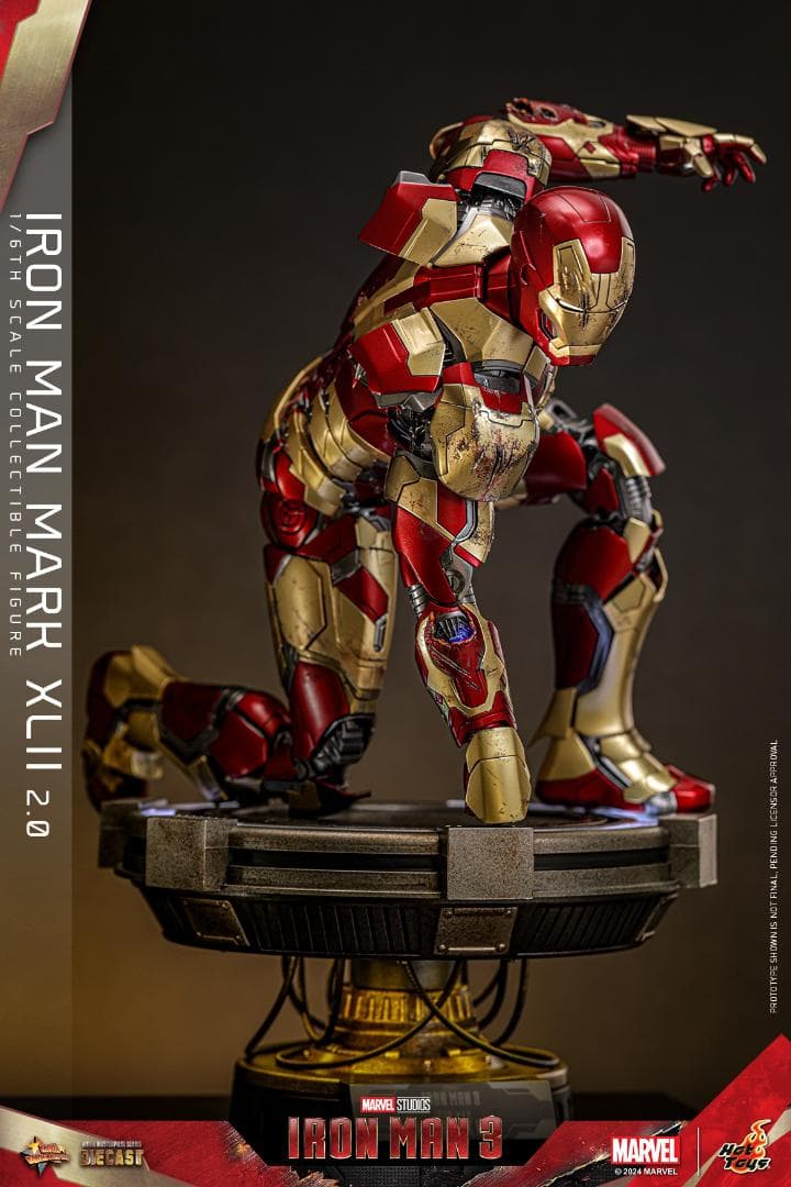 ホットトイズ 1/6 アイアンマン3 マーク42 2.0版 MMS758D65 - メルカリ