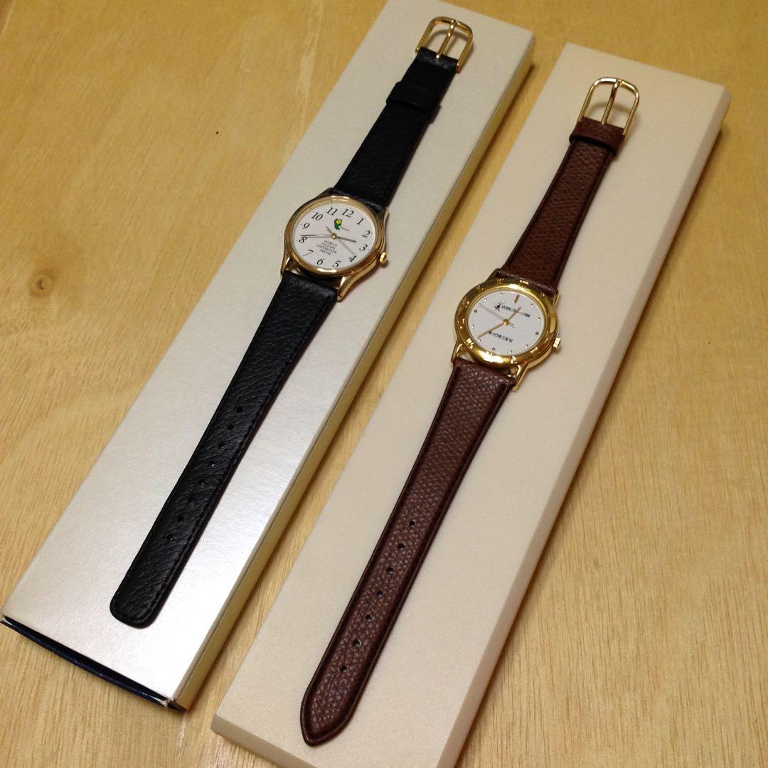 新品未使用　ヴィンテージ 非売品　ノベルティ　CITIZEN 腕時計 新品 ケース未開封】入手困難 シチズン 慶應大学 記念ノベルティ腕時計