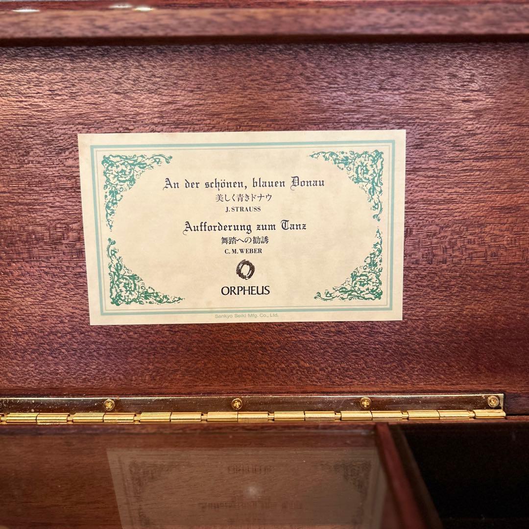 stspecies8787様】オルフェウス 高級オルゴール 2曲50弁
