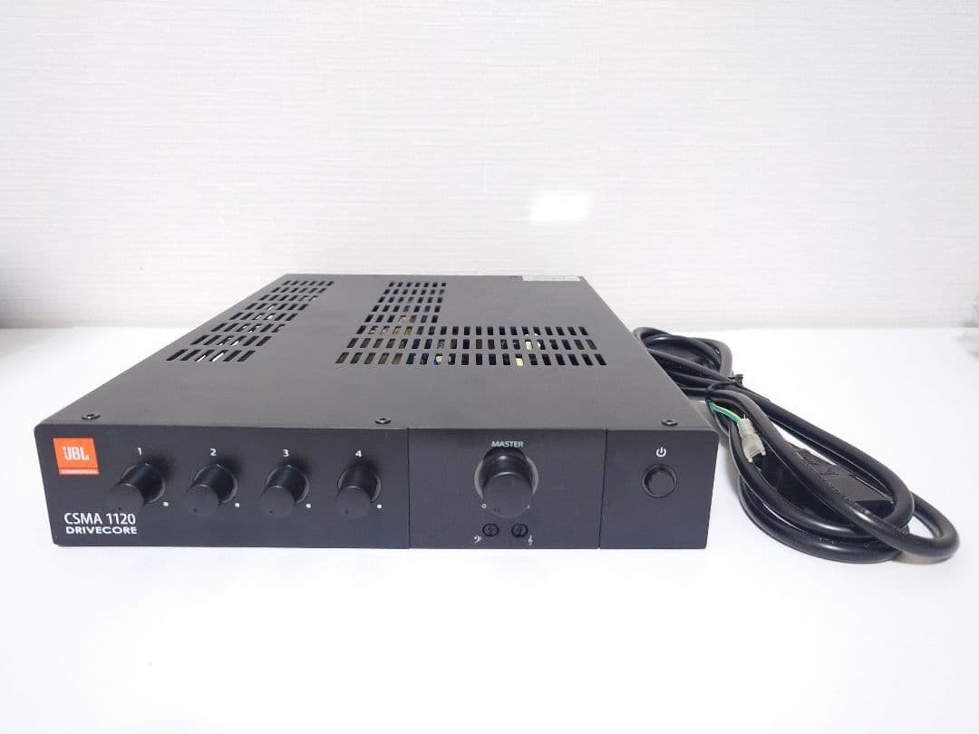 JBL PROFESSIONAL (CSMA 1120)ミキサー内蔵パワーアンプ Amazon | JBL PROFESSIONAL CSMA 1120 ミキサー内蔵パワーアンプ