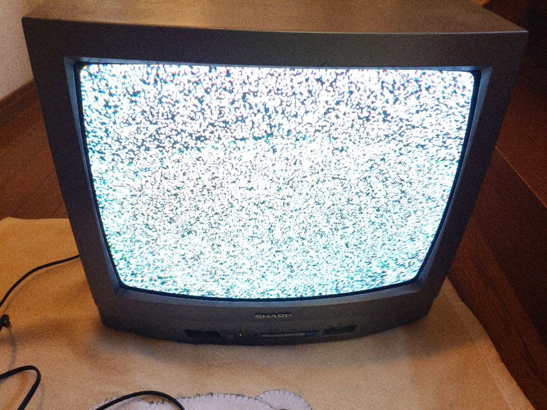 通電確認済み ジャンク SHARP シャープ 20c-gm1 ブラウン管テレビ
