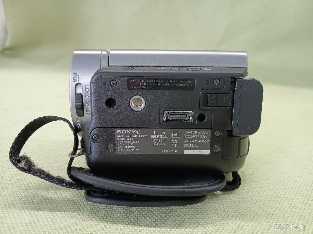 《TB66》SONY ソニー DCR-SR65 ハンディカム ビデオカメラ